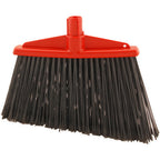 Thumbnail image #1 for AllPoints Foodservice Parts & Supplies 1591109 Red Lobby Broom Head with 12-1/4 in. Angled Bristles
