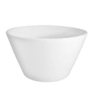 Thumbnail image #1 for CAC China Accessories 101-V4 Round Porcelain Soup Bowl, 7 oz., 4-1/4" Diameter Case of 4 Dozen