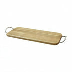 Thumbnail image #1 for TableCraft Products Acacia ACAMR2007 Wood Rectangular Display Board, 17" x 7", with Handles Case of 8
