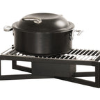 Thumbnail image #2 for Cal-Mil Milo 23804-13 Chafer Alternative with Built-In Wind Guard, Black, 24.5 x 15.25 x 12 in