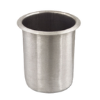 Thumbnail image #1 for Alegacy Foodservice Products SC750 Stainless Steel Silverware Caddy, 30 oz., 4" Dia. x 5-1/4" H Case of 12