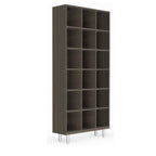 Thumbnail image #1 for Axis Designs Micro Market Fixtures LS36-1212 Freestanding Lunch Storage Cabinet, 18 Compartments, 39"W x 12"D x 85"H