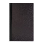 Thumbnail image #1 for Risch Metro METRO-6V 8.5X14 6-View Booklet Menu Cover, 8-1/2 x 14 in, Black, Vinyl-Like Case of 25