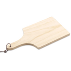 Thumbnail image #1 for Alegacy Foodservice Products 814S Hardwood Ham Cutting Board, 13-1/2 x 7 in, Rectangular, Slotted, Chamfered Edges Case of 12
