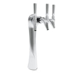 Thumbnail image #1 for Micro Matic USA LUCK3-CH-GLY Countertop Glycol-Cooled Beer Draft Tower, 3 Faucets, Chrome Finish