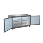 Thumbnail image #2 for Valpro Commercial Refrigeration VP Series VPUCR60 Two-Section Undercounter Reach-In Refrigerator, 15.5 Cu. Ft., Solid Doors