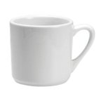 Thumbnail image #1 for 1880 Hospitality Buffalo White Ware by Oneida® F9010000563 14 oz Porcelain Coffee Mug, Cream White, Non-Stackable Case of 2 Dozen