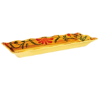 Thumbnail image #1 for G.E.T. Venetian ML-87-VN . . Rectangular Melamine Serving Tray, Patterned, 17-1/2 x 6-3/4 x 2 in Case of 6