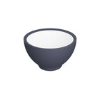 Thumbnail image #1 for Global Tableware Collective Dalebrook, Trafalgar DBTW4738GRP Round Melamine Pot, 11 oz, White & Grape, 4-3/4" x 2-7/8"