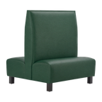 Thumbnail image #1 for ATSMFG ATS AT&S-AD-K48-P GR8 Kevin Standard Booth, double, 48" long x 48" high, Plain back, removable sinuous spring seat with connecting links