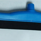 Thumbnail image #1 for ABCO Products T06114NR 22-Inch Double-Blade Floor Moss Squeegee with Female Threads, Blue Plastic