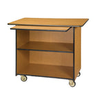 Thumbnail image #1 for Lakeside Manufacturing 67109 Enclosed Serving Cart with Pull-Out Shelf and Fixed Shelf, 45-1/2"W x 25-1/2"D x 36-3/4"H