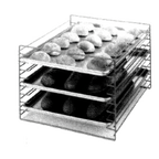 Thumbnail image #1 for SPG International Amco TSM8GR Tray Slide Module, 8 Slides, Gray Epoxy, 19"W x 22-1/4"D x 14"H