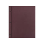 Thumbnail image #1 for Risch Chicago CMBFF-IRI 8.5X11 Iridescent Faux-Leather Menu Cover, 8-1/2 x 11 in, 3-Hole Binder Case of 25