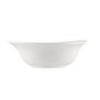 Thumbnail image #2 for CAC China Bahamas BHM-B8 Porcelain Asian Soup Bowl, 19 oz, 8-inch Round, Embossed, Bone White Case of 2 Dozen
