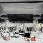 Thumbnail image #1 for Cornelius 629088396 4-Flavor Soda Dispenser Retrofit Kit, Black, No Graphics, for Enduro 300