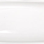 Thumbnail image #1 for International Tableware FA-432 Porcelain Canoe Platter, Oval, 17-7/8" x 5-1/2" x 1-5/8"