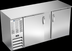 Thumbnail image #2 for Beverage-Air 68-Inch Two-Section Shallow-Depth Back Bar Refrigerator with Solid Doors