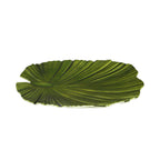 Thumbnail image #1 for G.E.T. The Naturals - EGS M14PL-DG 14-Inch Green Palm Leaf Melamine Platter Case of 3