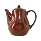 Thumbnail image #1 for Tuxton China Artisan GAR-101 Coffee/Tea Pot with Lid, 6.125"W x 6.125"D x 5.5"H, 17 oz capacity, vitrified china, chip resistant, fully 1 Dozen