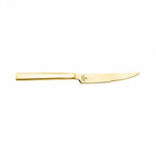 Thumbnail image #1 for 1880 Hospitality Chef's Table by Oneida® B408KSSF 10-Inch Gold-Finish 18/0 Stainless Steel Steak Knife Pack of 1 Dozen