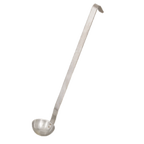 Thumbnail image #1 for Alegacy Foodservice Products Renaissance 3743 3 oz 18/8 Stainless Steel Ladle with 10-1/4" Hooked Handle Case of 12