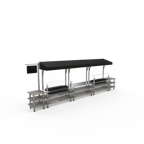 Thumbnail image #1 for Steelite International Mogogo, Modular MGCMLA08GSBF Commercial Market Station, Mixed Materials