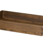 Thumbnail image #2 for Cal-Mil Melrose 23106-12203-136 Rectangular Bakery Display Tray, 12" x 20" x 3"H, for Sydney, Brooklyn & Milo Riser Bases