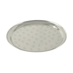Thumbnail image #1 for CAC China SSST-15 Round Stainless Steel Serving Tray, 15-3/4" Diameter Case of 24