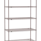 Thumbnail image #1 for Metro Super Erecta SE-2148K4-86-S5 Wire Stationary Starter Wire Shelving Unit, 48"W x 21"D x 86"H, 800 lb. capacity per shelf, 2000 lb. capacity per