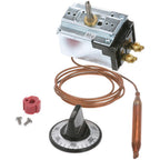 Thumbnail image #1 for AllPoints Foodservice Parts & Supplies 461001 Food Warmer Thermostat with Dial, TB125, 3/8 x 4-1/2 in, Electronic Controls, 60° Min Range