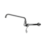 Thumbnail image #1 for Component Hardware Encore KL76-9012-SE4 Wok Range Faucet, Wall-Mount, 12-Inch Stainless Steel Swing Spout, Low Lead