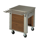 Thumbnail image #1 for Piper Products/Servolift Eastern Elite 2-CR Corner Serving Counter, 28"L x 36"H, Mobile Modular, Stainless Steel