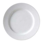 Thumbnail image #1 for Vertex China Crystal Bay CB-8 Porcelain Plate, 9-1/4-Inch Round, Embossed Rim Case of 2 Dozen