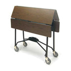 Thumbnail image #1 for Lakeside Manufacturing 74416 Square Folding Room Service Table, 36 x 36 in., Mahogany Woodgrain Laminate Top