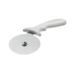 Thumbnail image #1 for Browne USA Foodservice InnovaTools 574382 Pizza Cutter, 4-Inch Wheel, 9-1/2-Inch Overall, White Heat-Resistant Polypropylene Handle