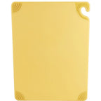 Thumbnail image #1 for AllPoints Foodservice Parts & Supplies San Jamar 86119 Saf-T-Grip Cutting Board, 18 x 24 x 1/2 in, Co-Polymer, Yellow