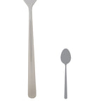 Thumbnail image #1 for Steelite La Tavola, Fusion SS 5507J005 Demitasse Spoon, 4-3/8", 18/10 Stainless Steel Pack of 1 Dozen