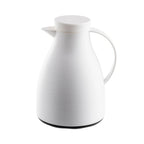 Thumbnail image #1 for TableCraft Products Cash & Carry 12664 Vacuum-Insulated Coffee Carafe, 50 oz, Glass Liner, Frosted White Plastic
