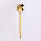 Thumbnail image #1 for Kadra Kitchenware Vikko Dine VF-TS15-VG Demitasse Tea Spoon, Gold Mirror Finish, 18/10 Stainless Steel Case of 12