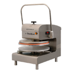 Thumbnail image #1 for Dutchess Bakers DUT/DXE-SS Automatic Pizza Dough Press, Up to 18" Diameter, Heated Upper Platen, Digital Temperature Control, Stainless Steel