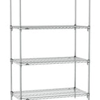 Thumbnail image #1 for Metro Super Erecta SA-2154C-74-S4 Super Adjustable Wire Stationary Starter Shelving Unit, 54"W x 21"D x 74"H, 600 lb. capacity per shelf, 2000 lb.