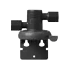Thumbnail image #1 for 3M Purification NH3-NPT HEAD-BASIC High-Flow Water Filter Head, 5 GPM, 1/2-inch FNPT, Without Gauge Port Case of 12