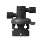 Thumbnail image #1 for 3M Purification NH3-NPT HEAD-WITH PLUG Water Filter Head with Plugged Gauge Port, 5 GPM, 1/2 in FNPT Case of 12