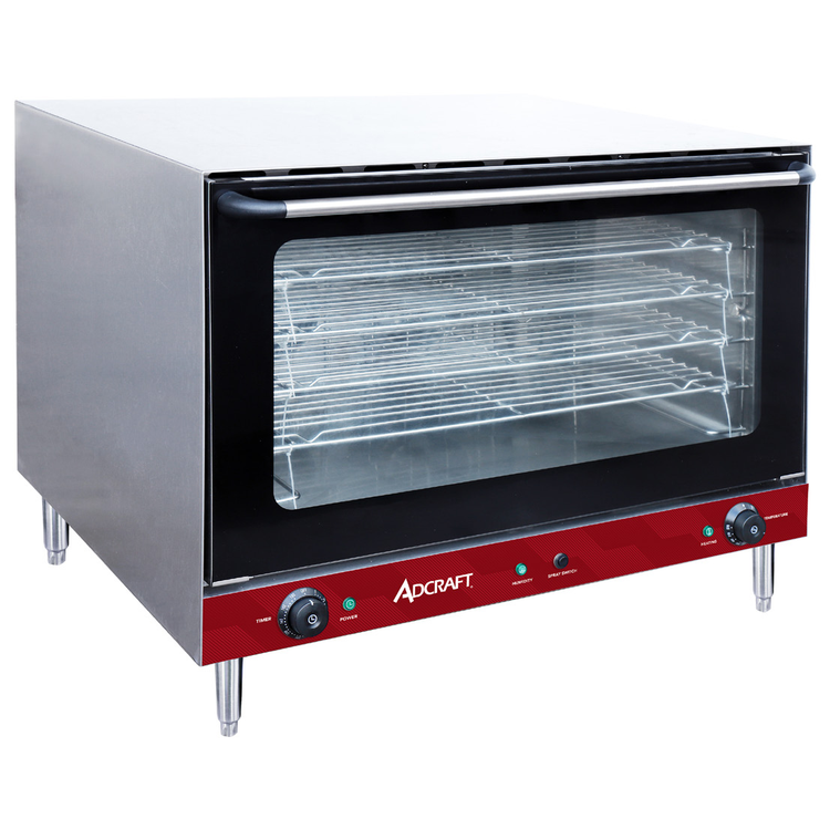Product image #2 for Admiral Craft Full-Size Countertop Electric Convection Oven, 4 Full-Size Sheet Pan Capacity, Glass Door