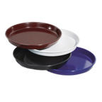 Thumbnail image #1 for G.E.T. ST-13-CB Round Melamine Bar Tray, 13-Inch, Cobalt Blue 1 Dozen