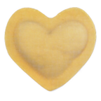 Thumbnail image #1 for Arcobaleno Pasta Equipment MOLD-AMF-RS-19B Ravioli Mold, 30 g, 3-1/4 x 3 in, Heart Shape, Smooth Edge