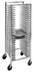 Thumbnail image #7 for Channel Manufacturing Aluminum Full-Size End-Load Pizza Pan Rack with 5-Inch Swivel Casters, 26-Pan Capacity