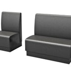 Thumbnail image #1 for G & A Commercial Seating QSM-S2 Single Modular Booth, Vinyl Upholstered, Wood Frame, 48"W x 26"D x 42"H