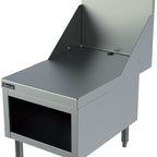 Thumbnail image #5 for Perlick Corporation Top Shelf ES18 Freestanding Stainless Steel Underbar Blender Stand with Flat Work Top, Side Splashes and Storage